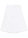 Malo linen shorts - White