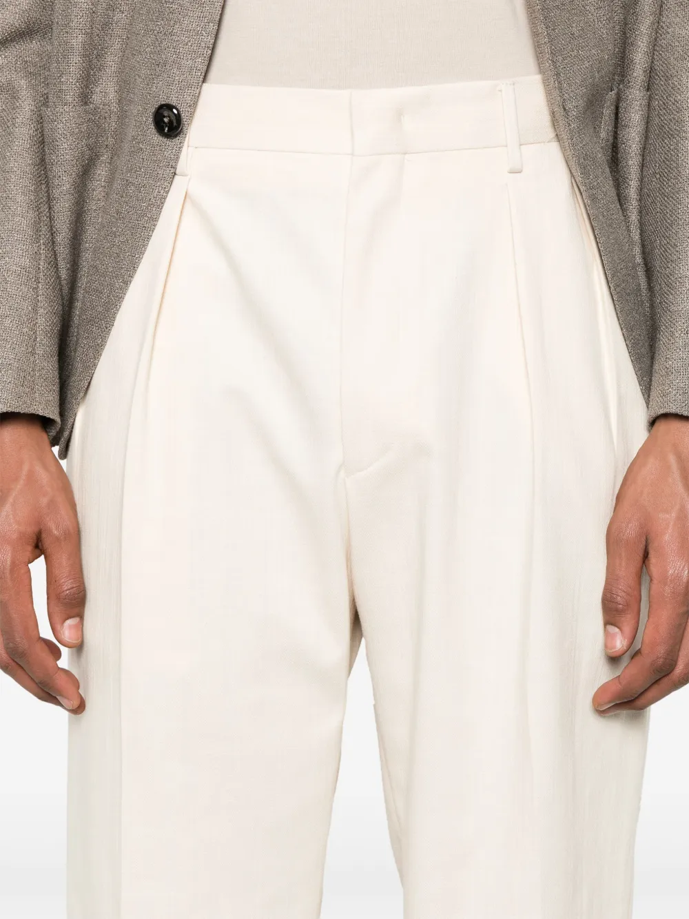 Tagliatore Nevil broek Beige