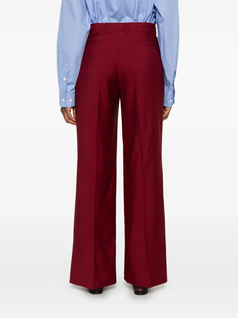 Gucci Wollen broek Rood