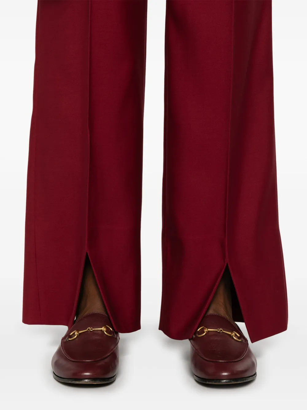 Gucci Wollen broek Rood
