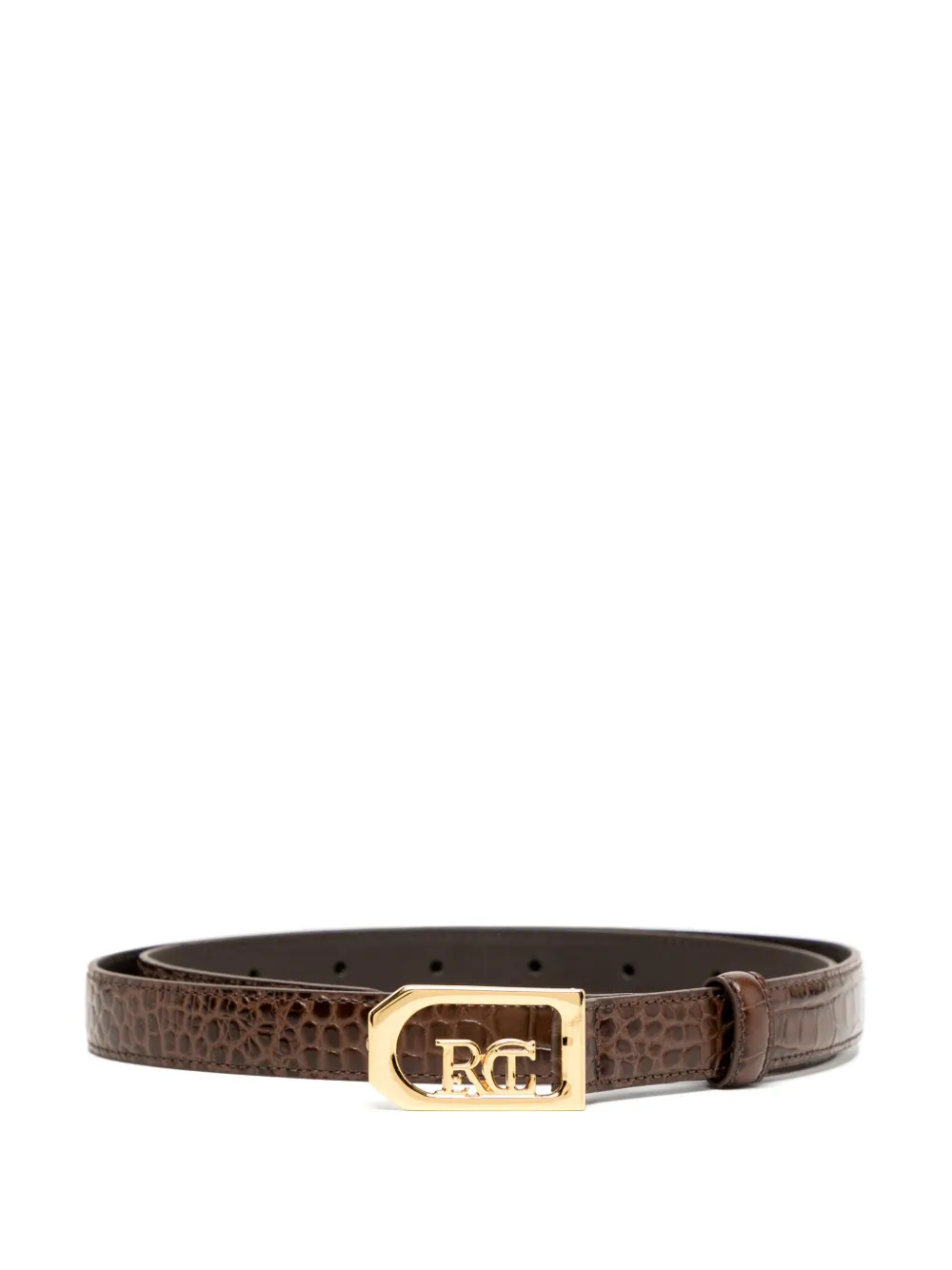 Recto Rc Logo Daddy Belt | Brown | Image 1