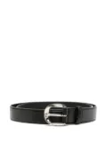 Recto Signature Round Buckle belt - Black