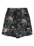 Taakk graphic-printed shorts - Black
