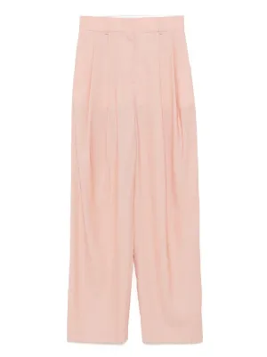 [RECTO] / ☆ 25SS DOUBLE PLEATED WIDE PANTS / PEACH Recto Double Pleated Wide Pants | Pink | FARFETCH JO