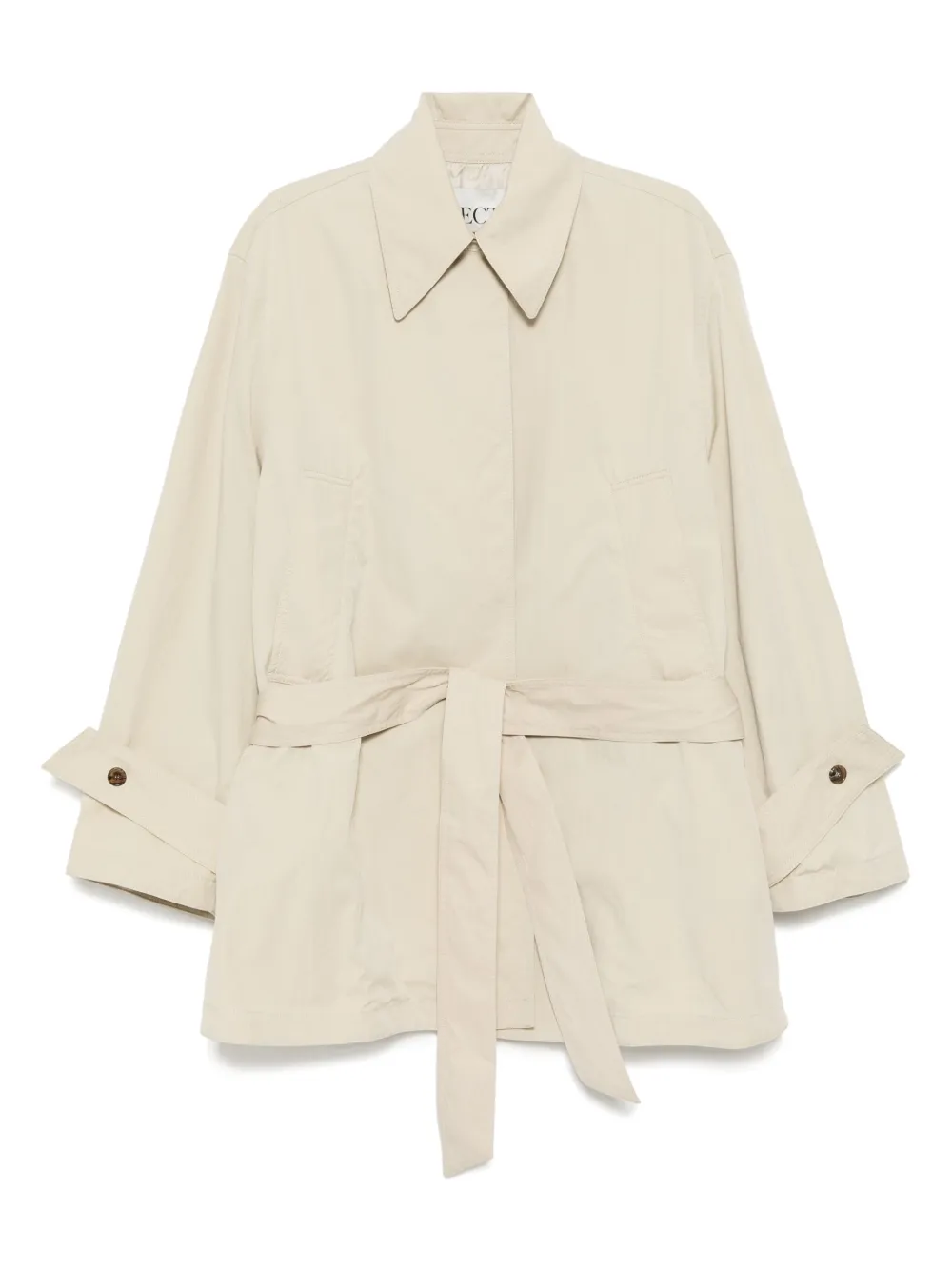 Recto short trench coat | Neutrals | Image 1