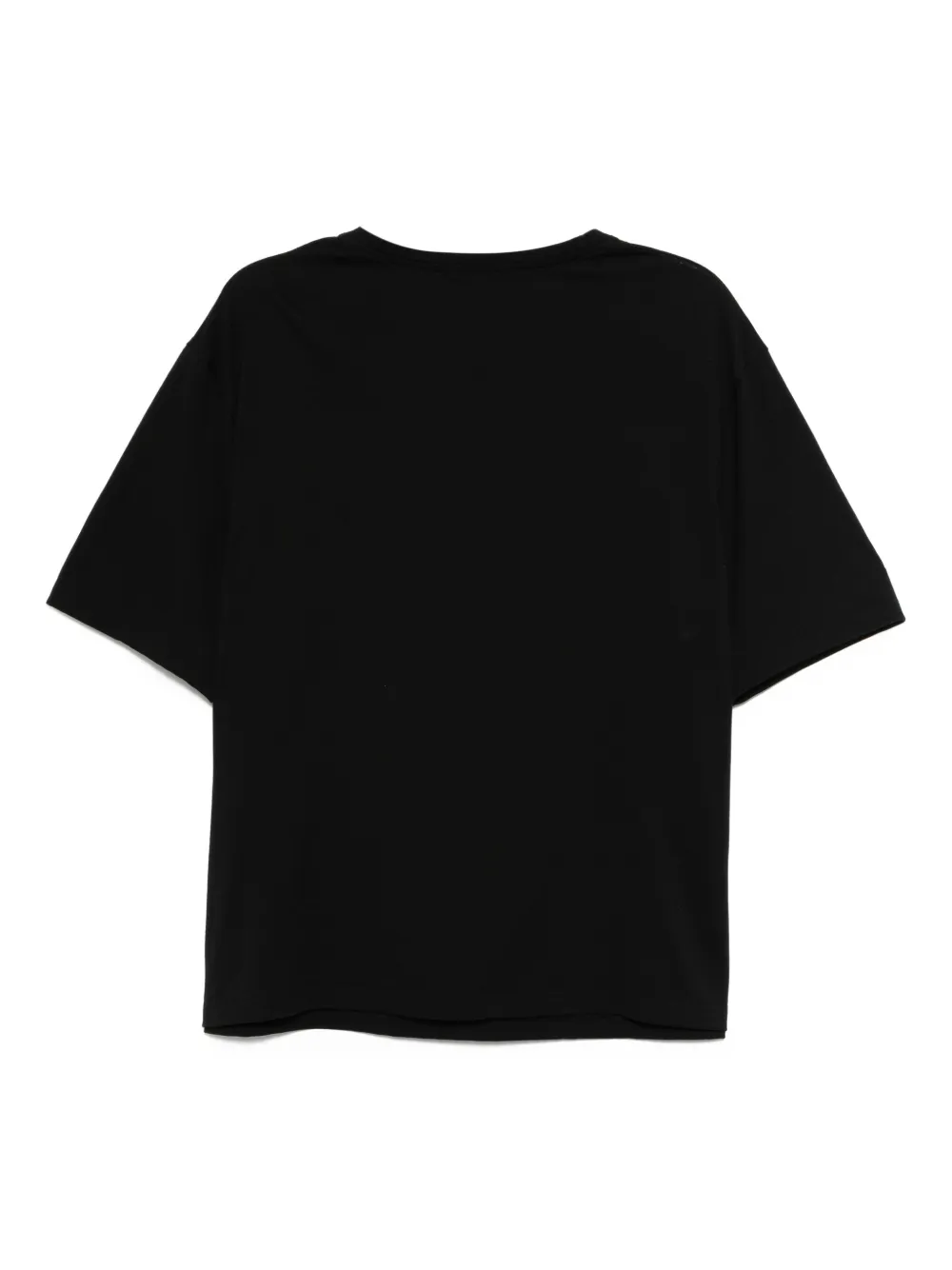 Taakk T-shirt met borduurwerk - Zwart