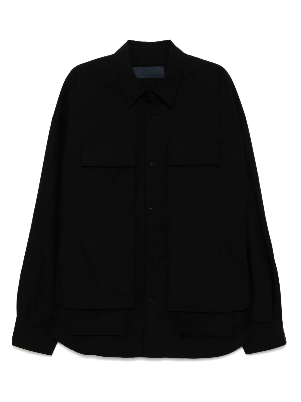 Juun.J pocket-work shirt Zwart
