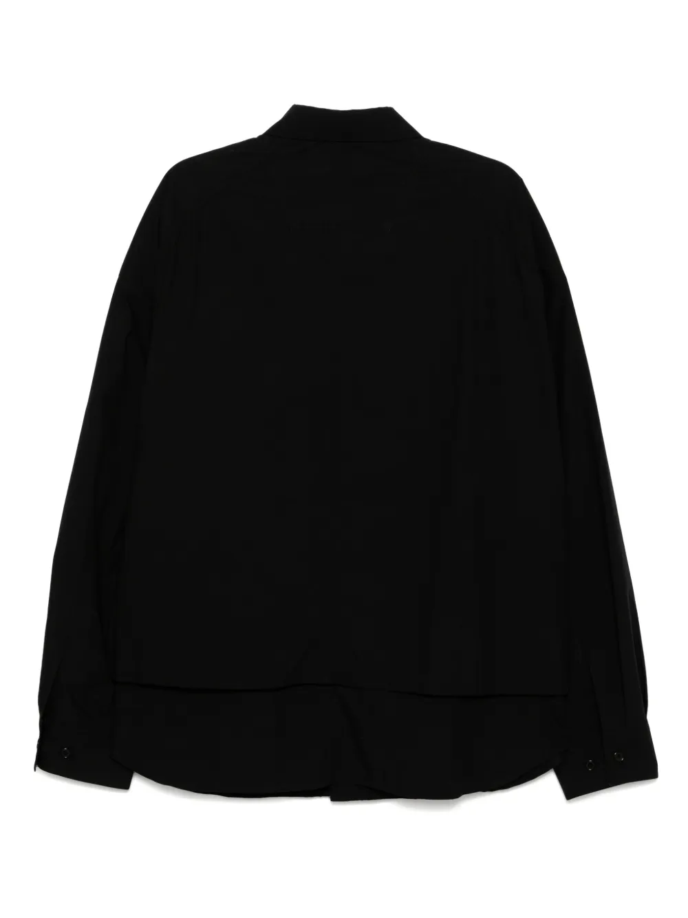 Juun.J pocket-work shirt - Zwart