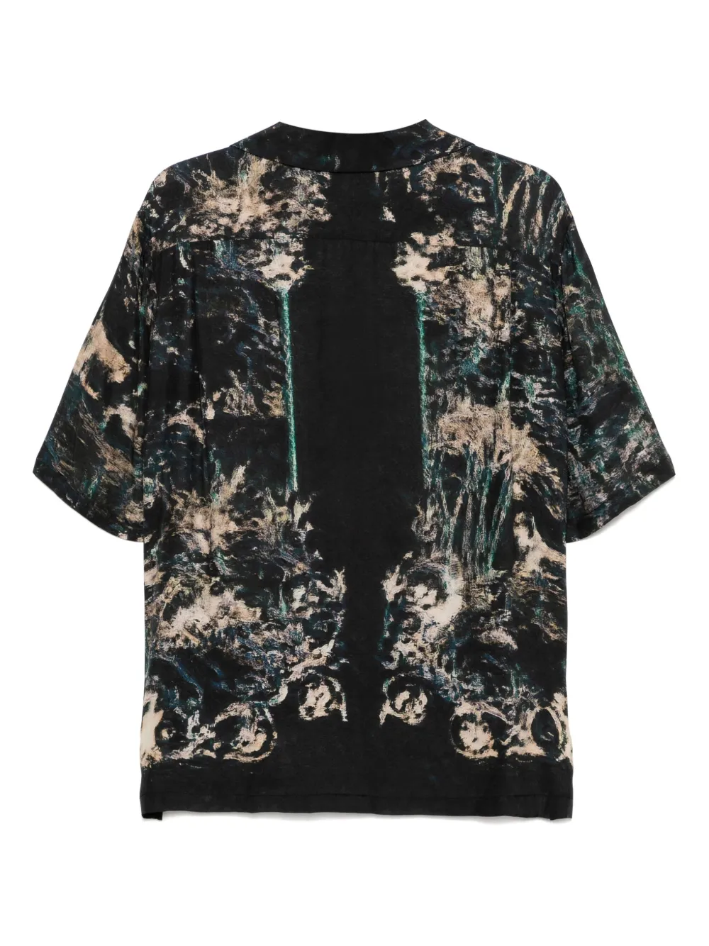 Taakk graphic-printed shirt - Zwart