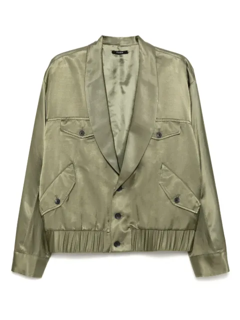 Taakk button-up bomber jacket