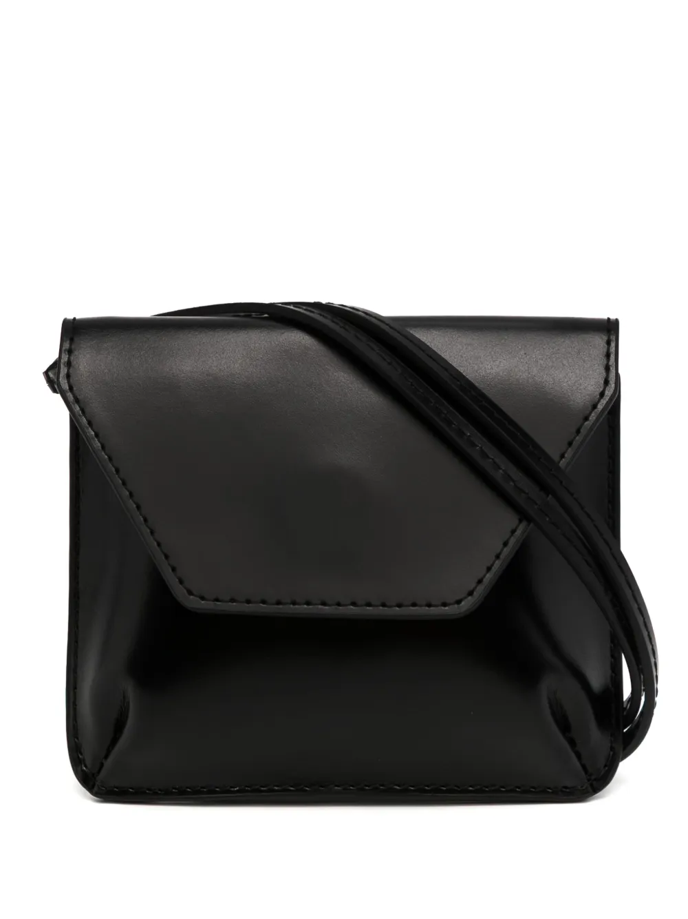 Recto mini necklace wallet | Black | Image 1
