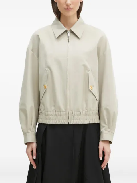 Undercover tie-back zip-front jacket