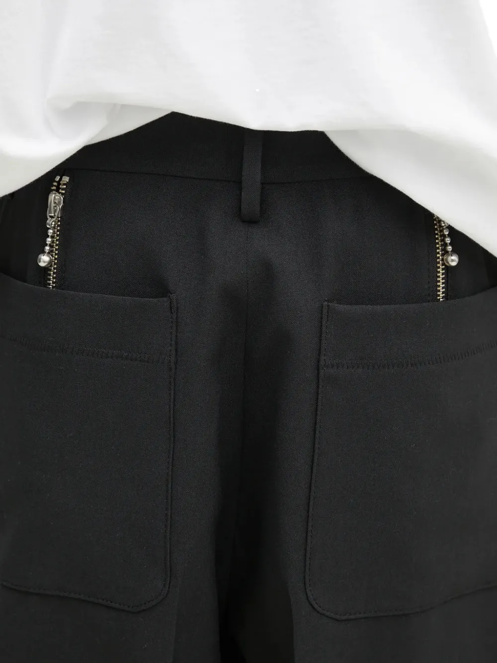 Undercover Broek met ritszak Zwart