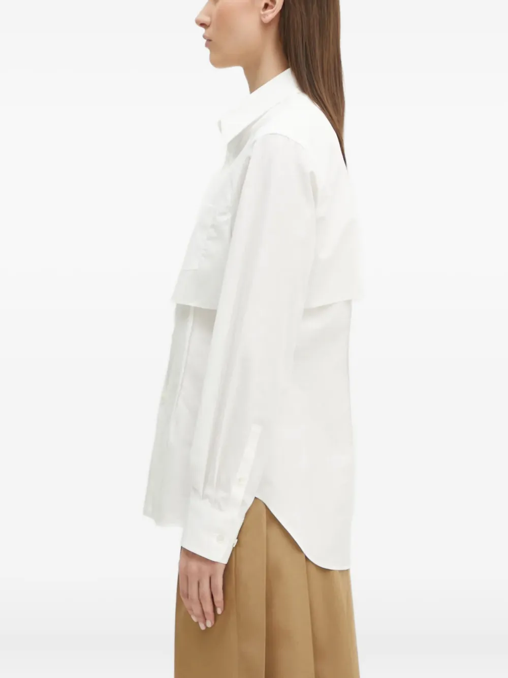Undercover panelled cotton shirt | Shirts | Image 2