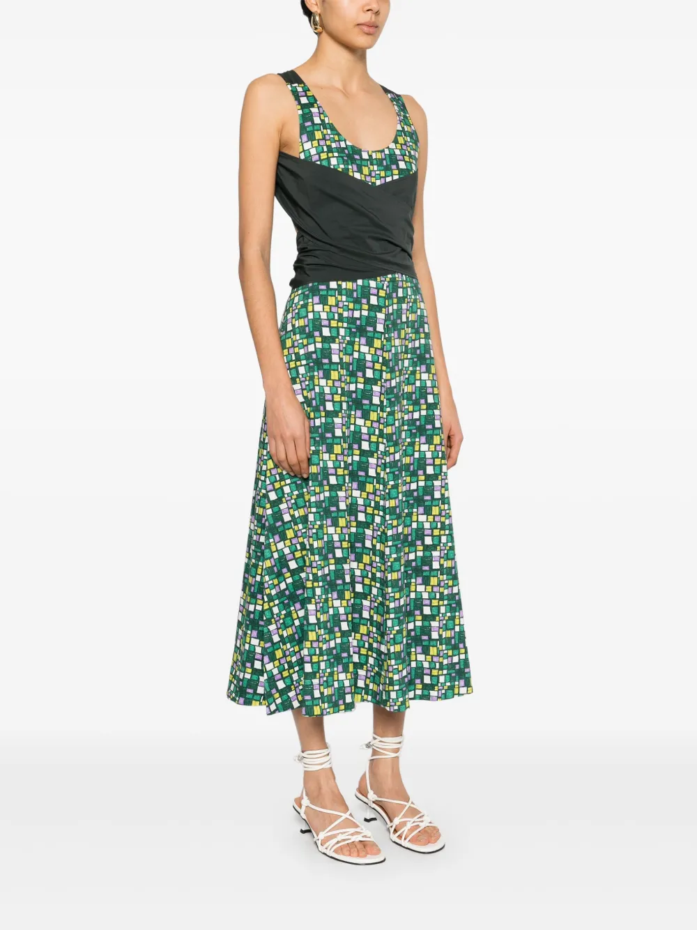 Weekend Max Mara Frisia maxi-jurk Groen