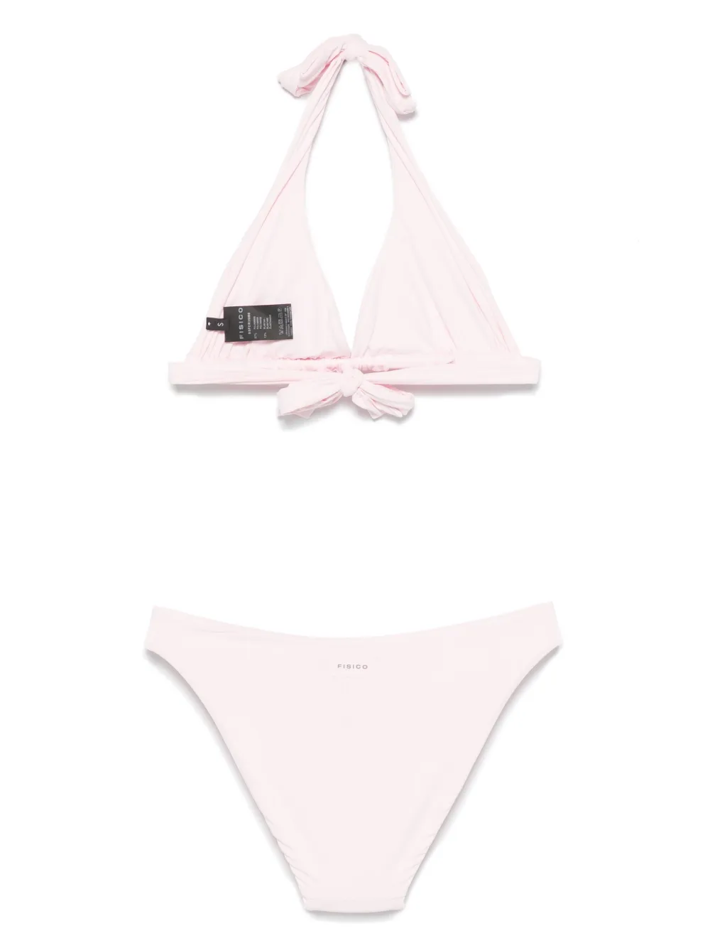 Fisico Bikini met logopatch Roze