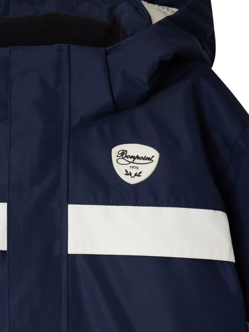 Bonpoint Jack met capuchon Blauw