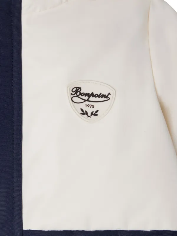 Bonpoint フーデッド スノースーツ | ブルー | FARFETCH JP