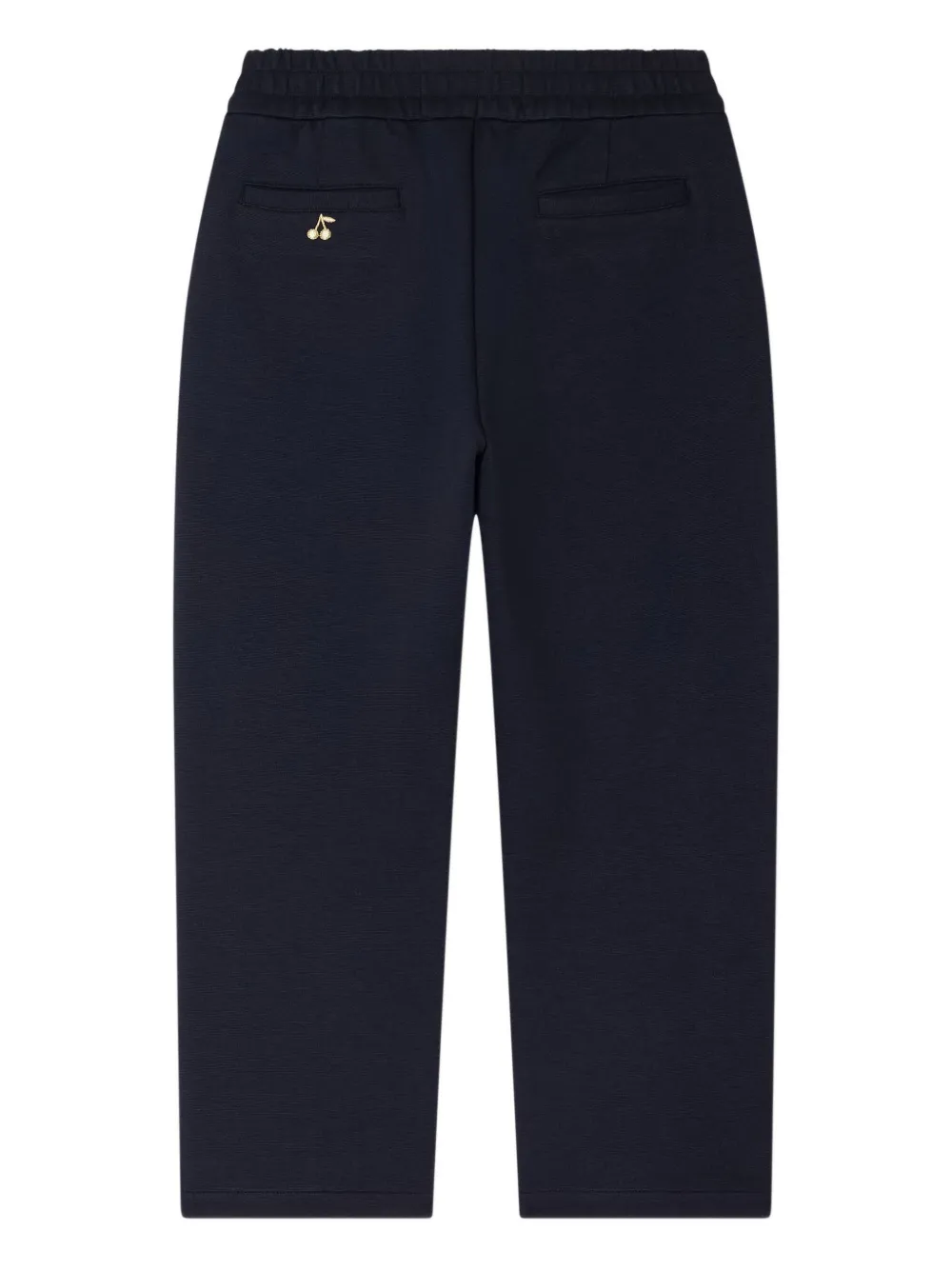 Bonpoint Jemia cherry-embellished side-stripe trousers | Girls Casual Trousers | Image 2