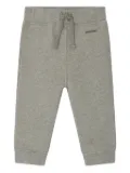Bonpoint Bambo drawstring-waistband joggers - Green