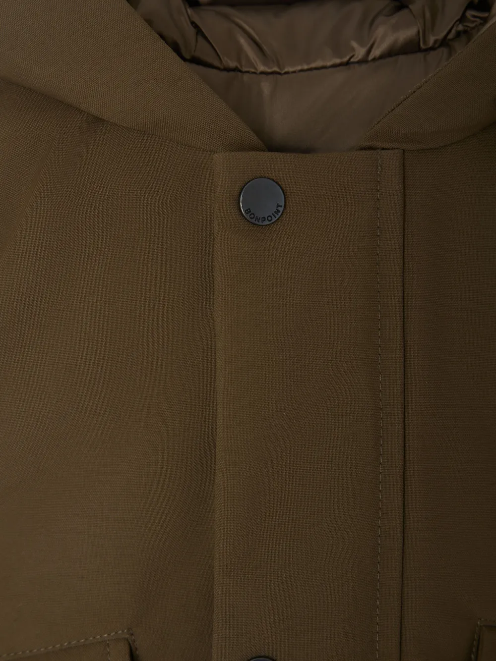 Bonpoint Galaxy parka met capuchon Groen