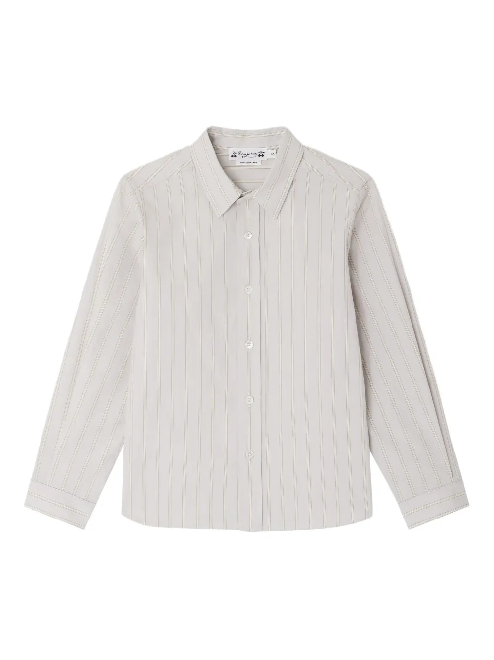 Bonpoint Tangui striped shirt | Grey | Image 1