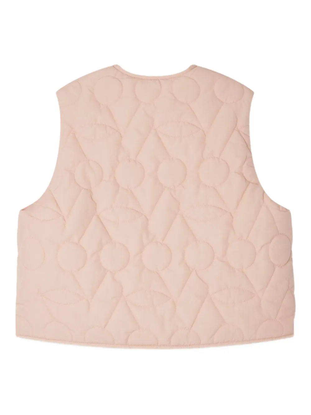 Bonpoint Bodywarmer met bloemenprint Roze