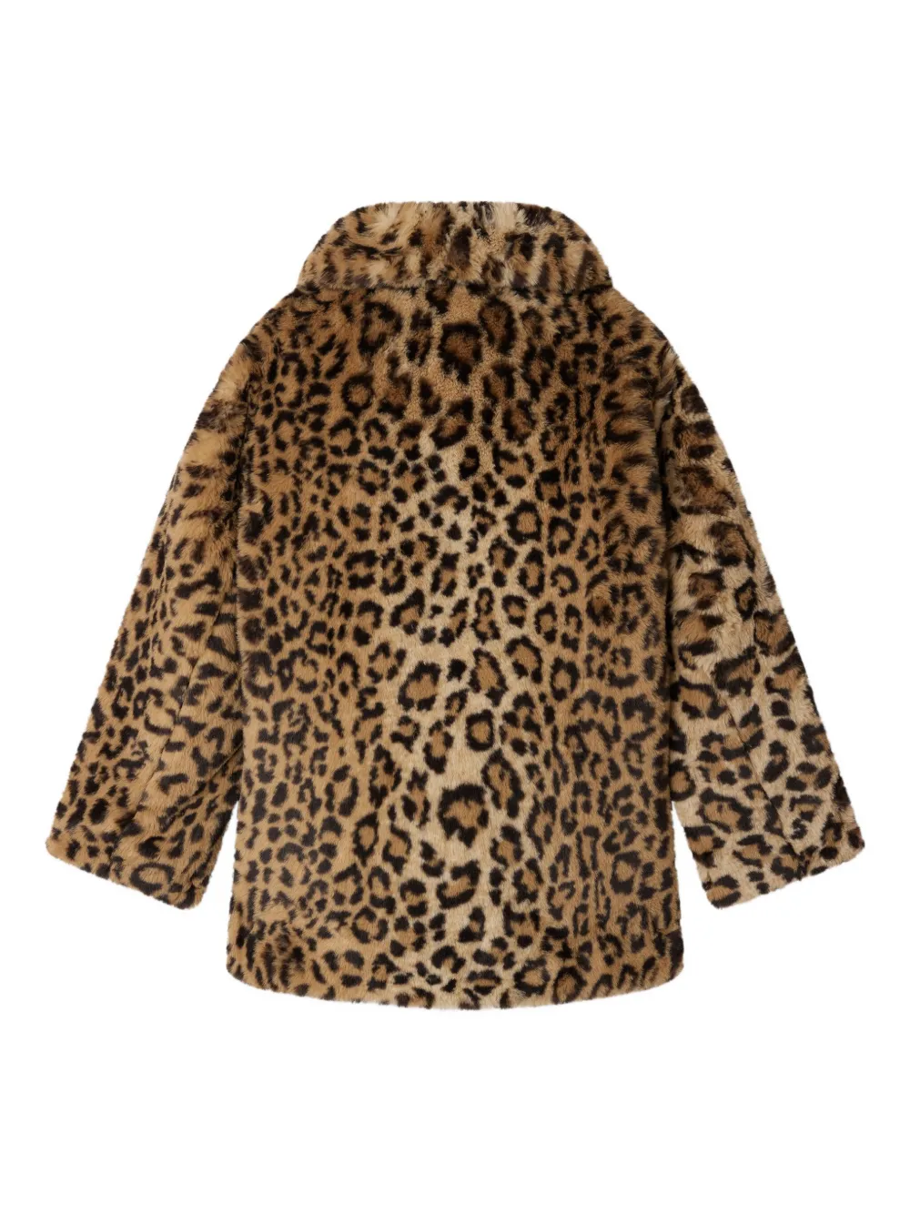 Bonpoint Jas met luipaardprint Beige