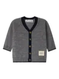 Bonpoint wool buttoned cardigan - Grey