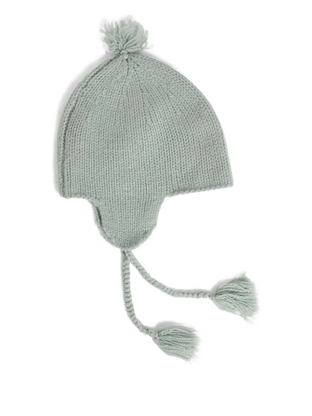 Bonpoint Tinna wollen hoed met pompon Blauw