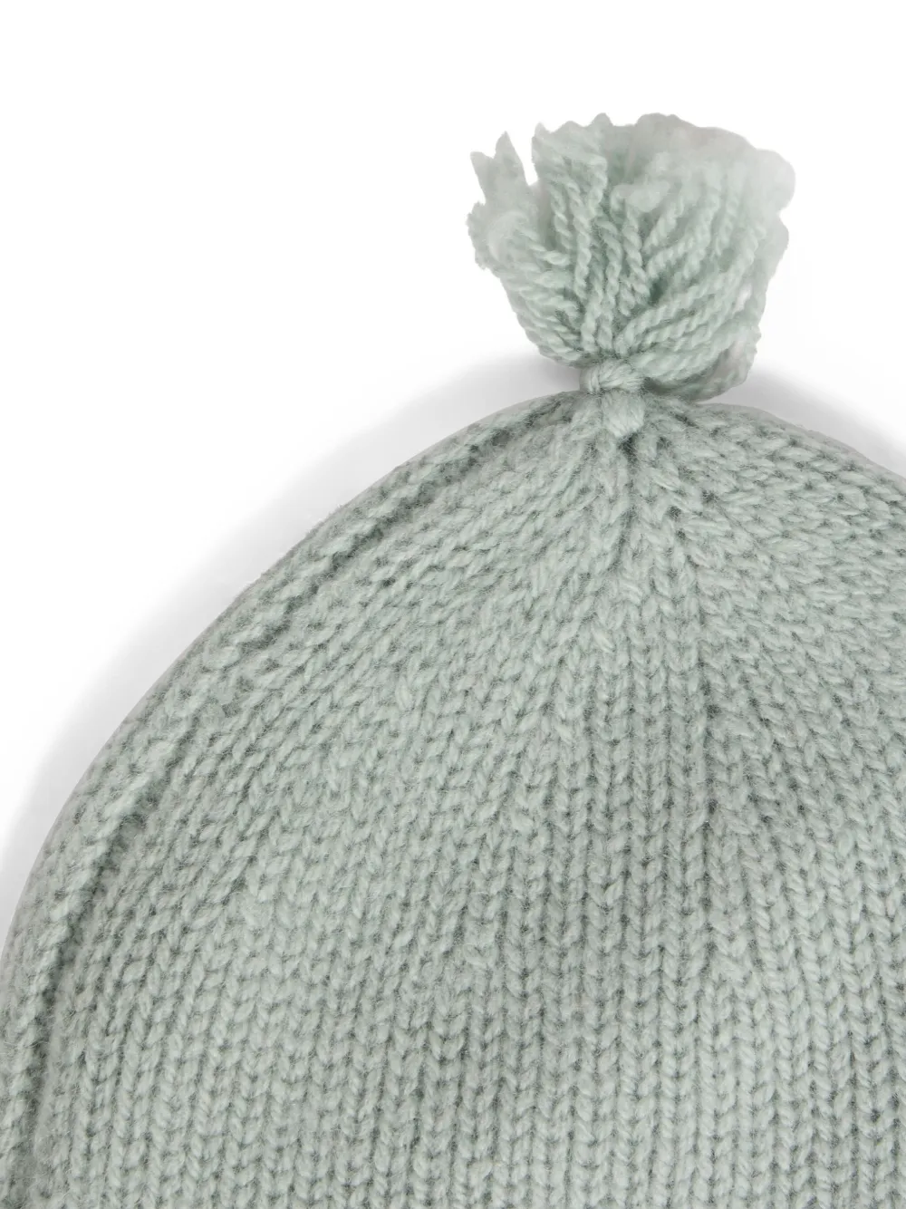 Bonpoint Tinna wollen hoed met pompon Blauw