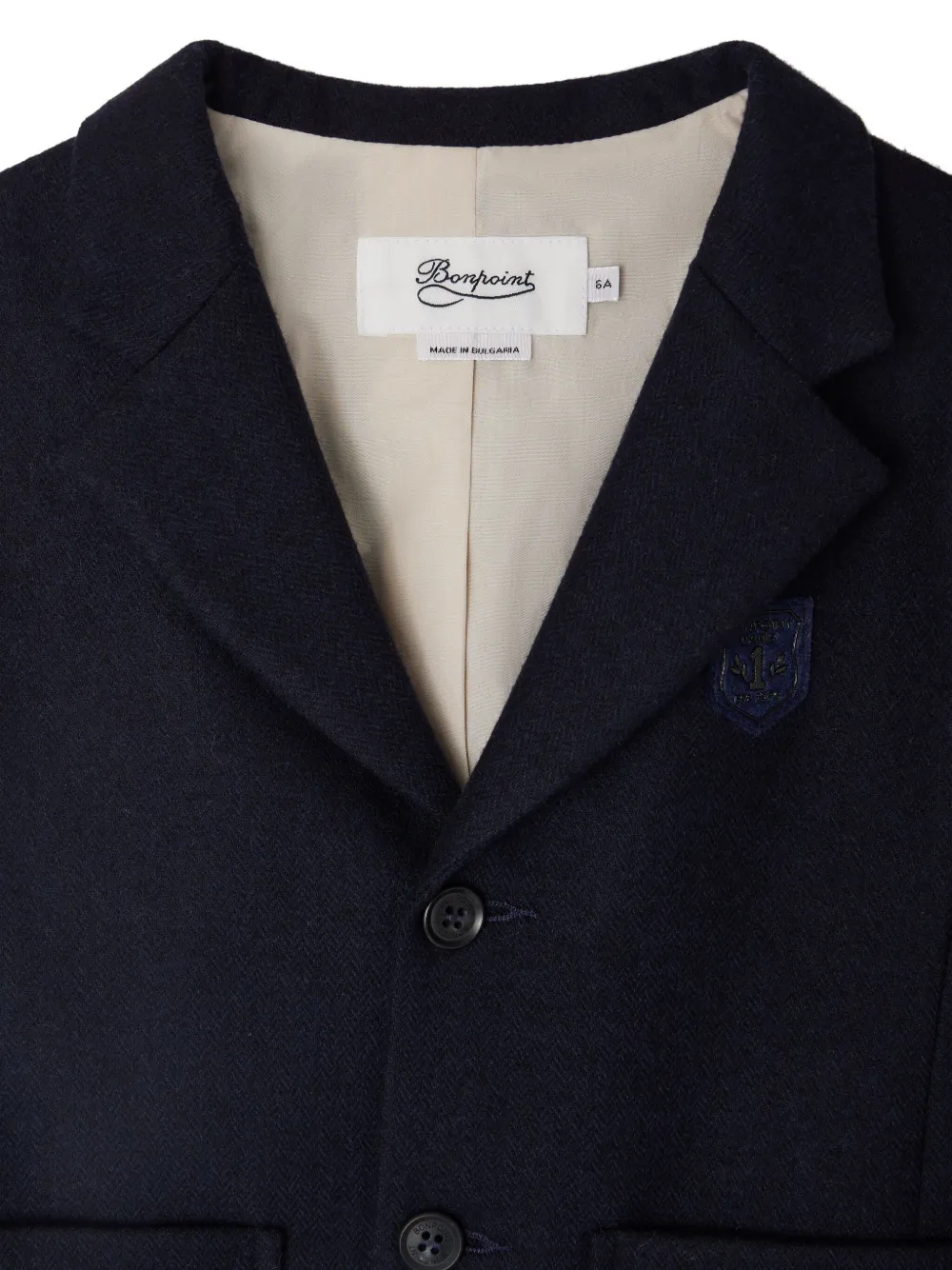 Bonpoint Gregoir blazer met opgestikte zak Blauw