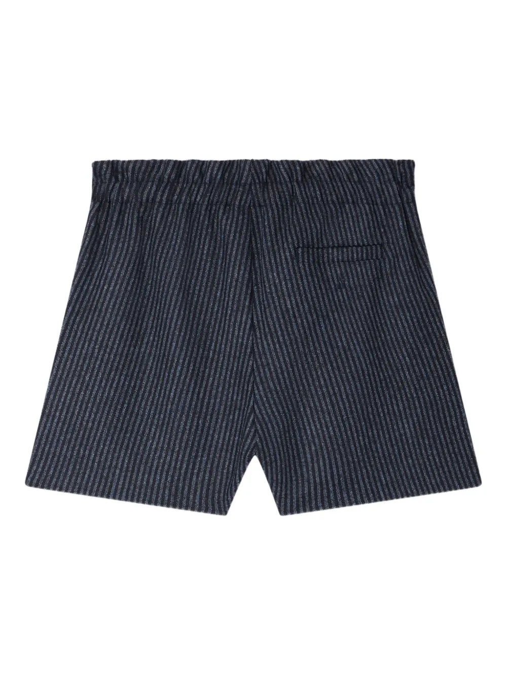 Bonpoint Gestreepte shorts met elastische taille Blauw