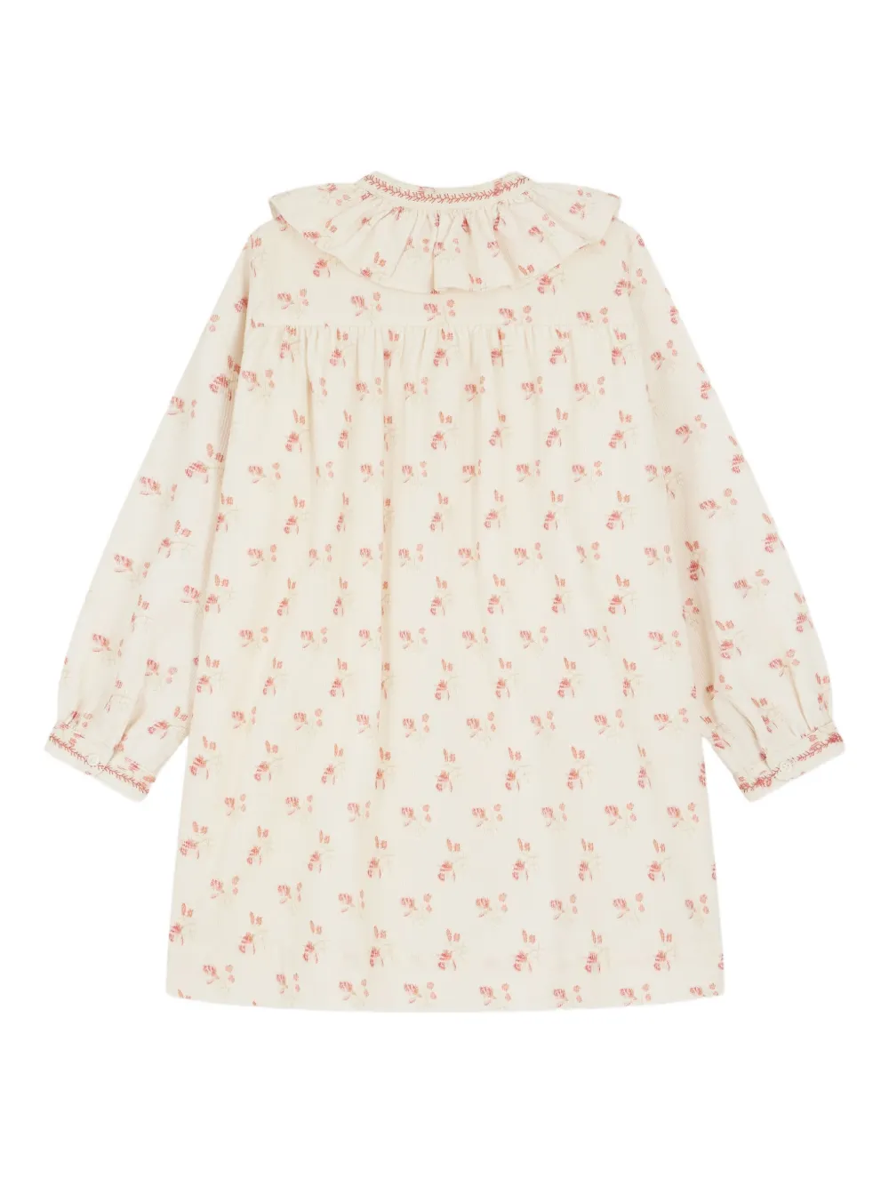 Bonpoint frilled-collar floral cotton dress | Girls Casual Dresses | Image 2