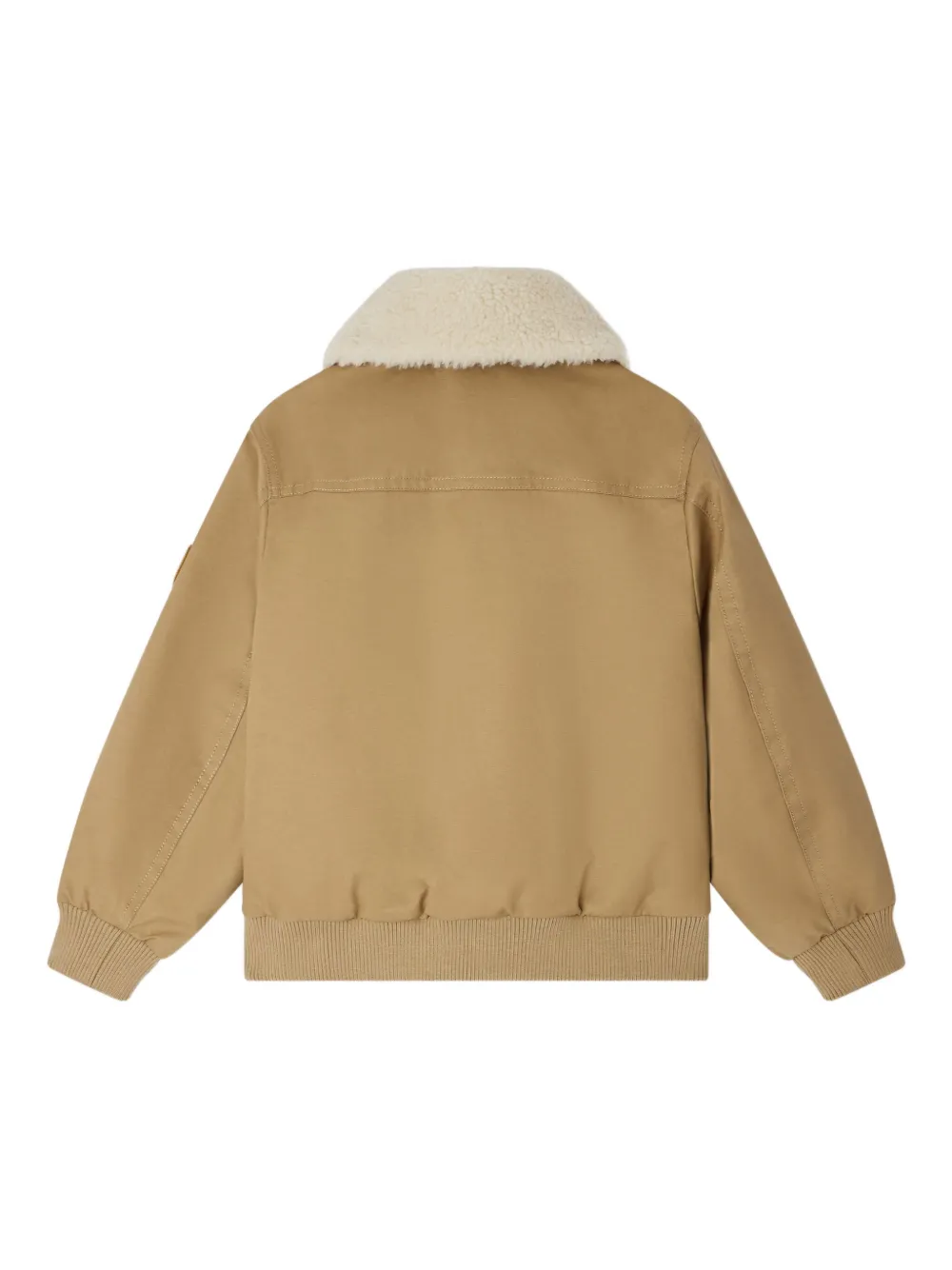 Bonpoint John bomberjack met lammy kraag Beige