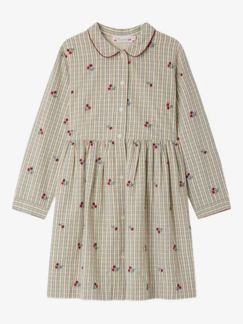 Bonpoint robe à cerises brodées