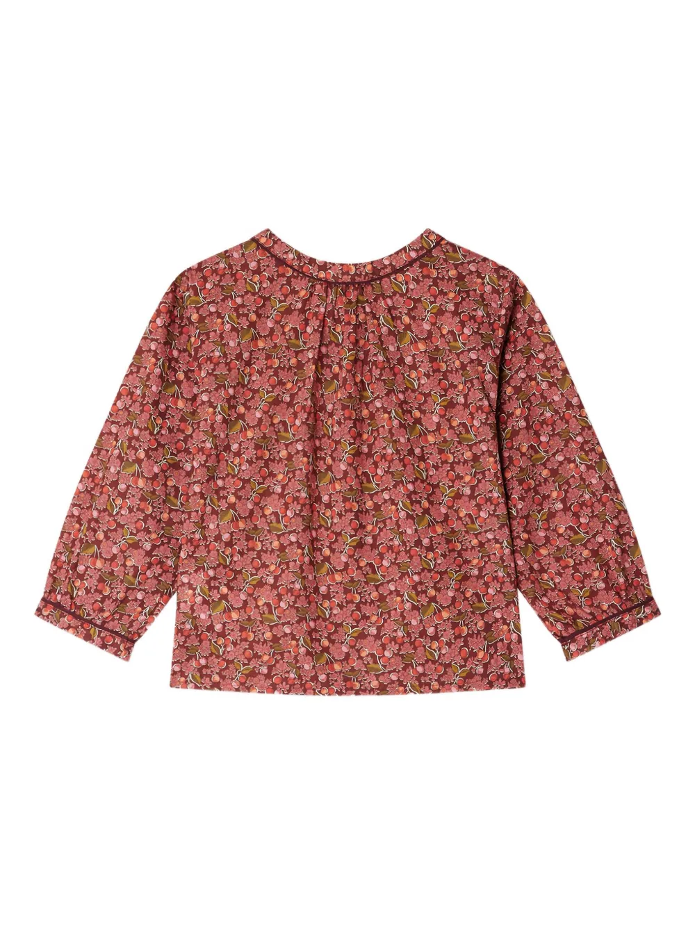 Bonpoint Saxo floral-print blouse - Rood