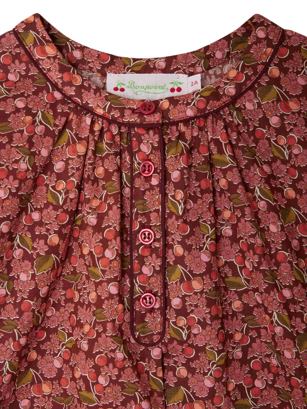 Bonpoint Saxo shirt met bloemenprint Rood