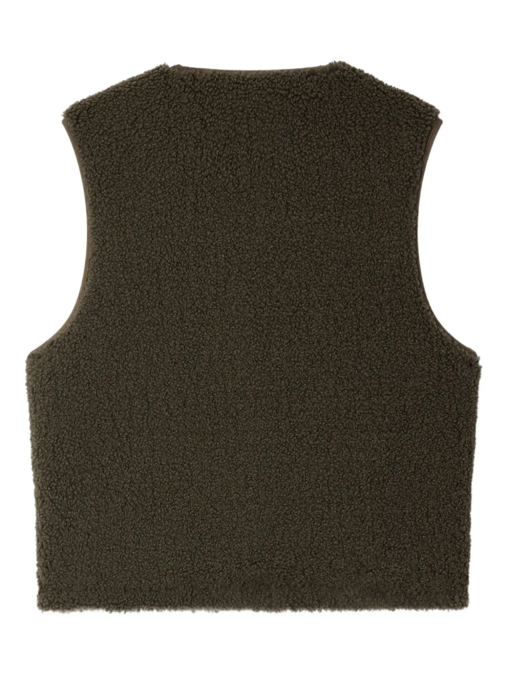 Bonpoint Junior gilet met klepzak Bruin