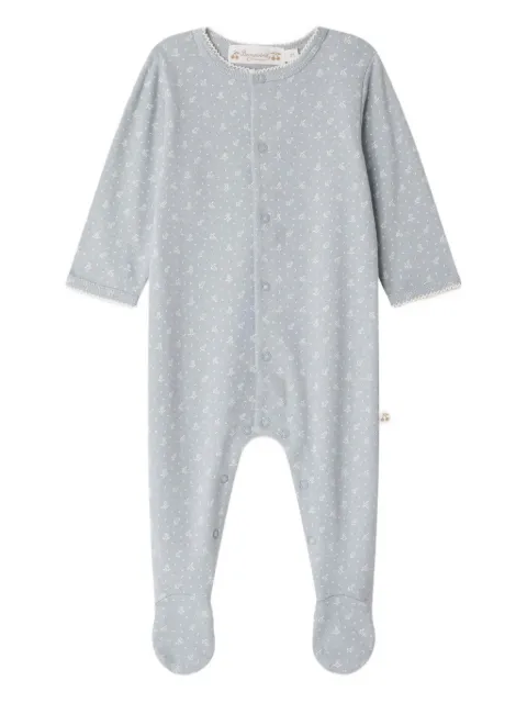 Bonpoint floral-print button-fastening pajamas