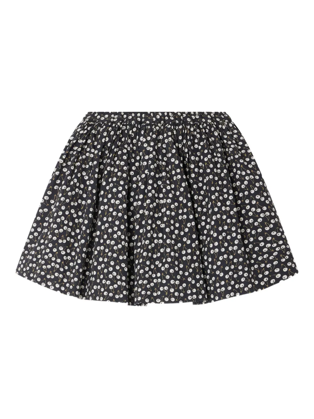 Bonpoint cherry-print skirt Blauw