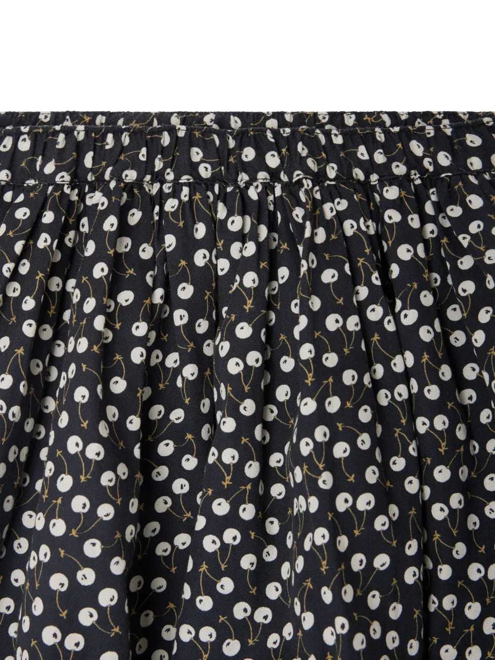 Bonpoint cherry-print skirt Blauw