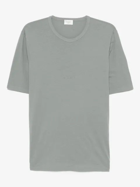 Saint Laurent playera con detalle del logo