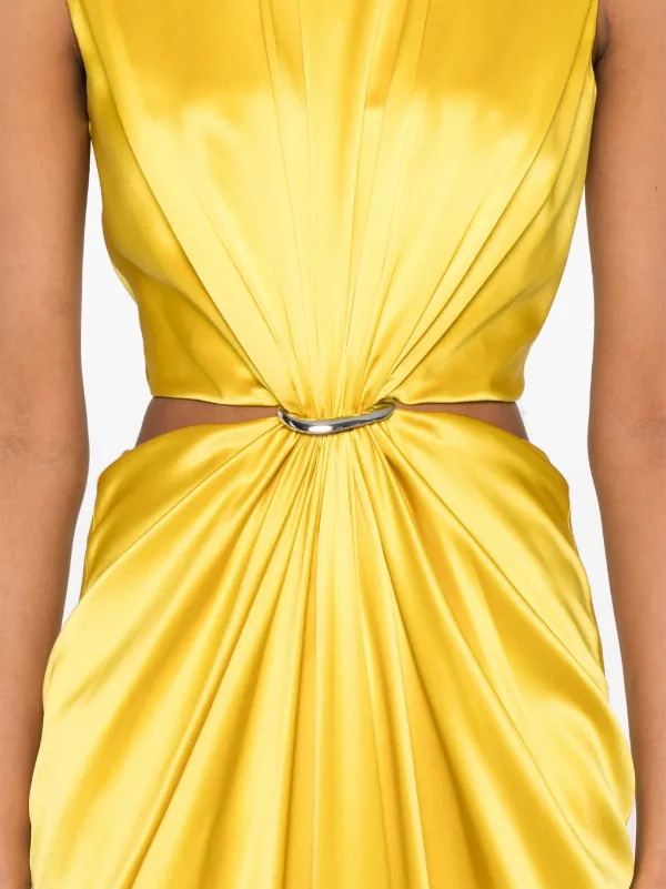 【送料&関税込】Max Mara panaro Dress Max Mara Panaro Gown | Yellow | FARFETCH