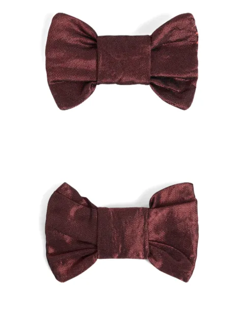 Bonpoint bow hair clip (set of two)