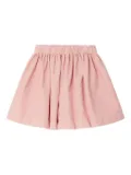Bonpoint elastic-waist corduroy skirt - Pink
