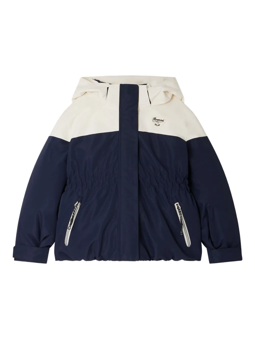 Bonpoint Jeyna hooded colour-block jacket | Blue | Image 1