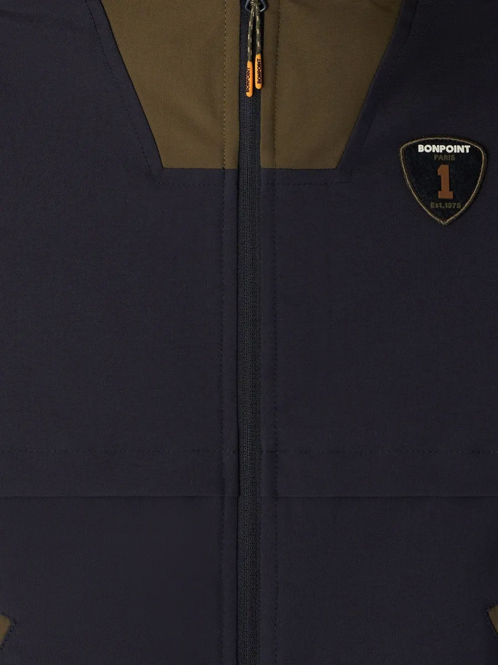 Bonpoint Johnston jack met colourblocking Zwart
