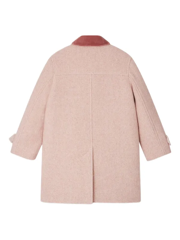 Bonpoint （ボンポワン）ピンク 女の子ベビー コート Bonpoint （ボンポワン）ピンク 女の子ベビー コート BONPOINT