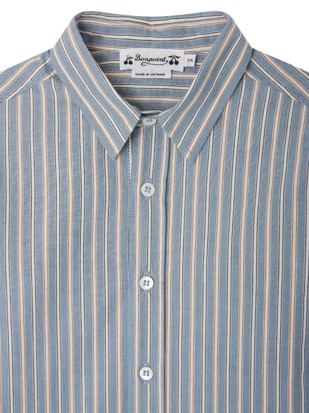 Bonpoint Tangui gestreept shirt Blauw